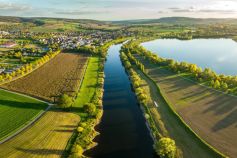 Am Gondelheimer See in Höxter. • © Teutoburger Wald Tourismus, Dominik Ketz